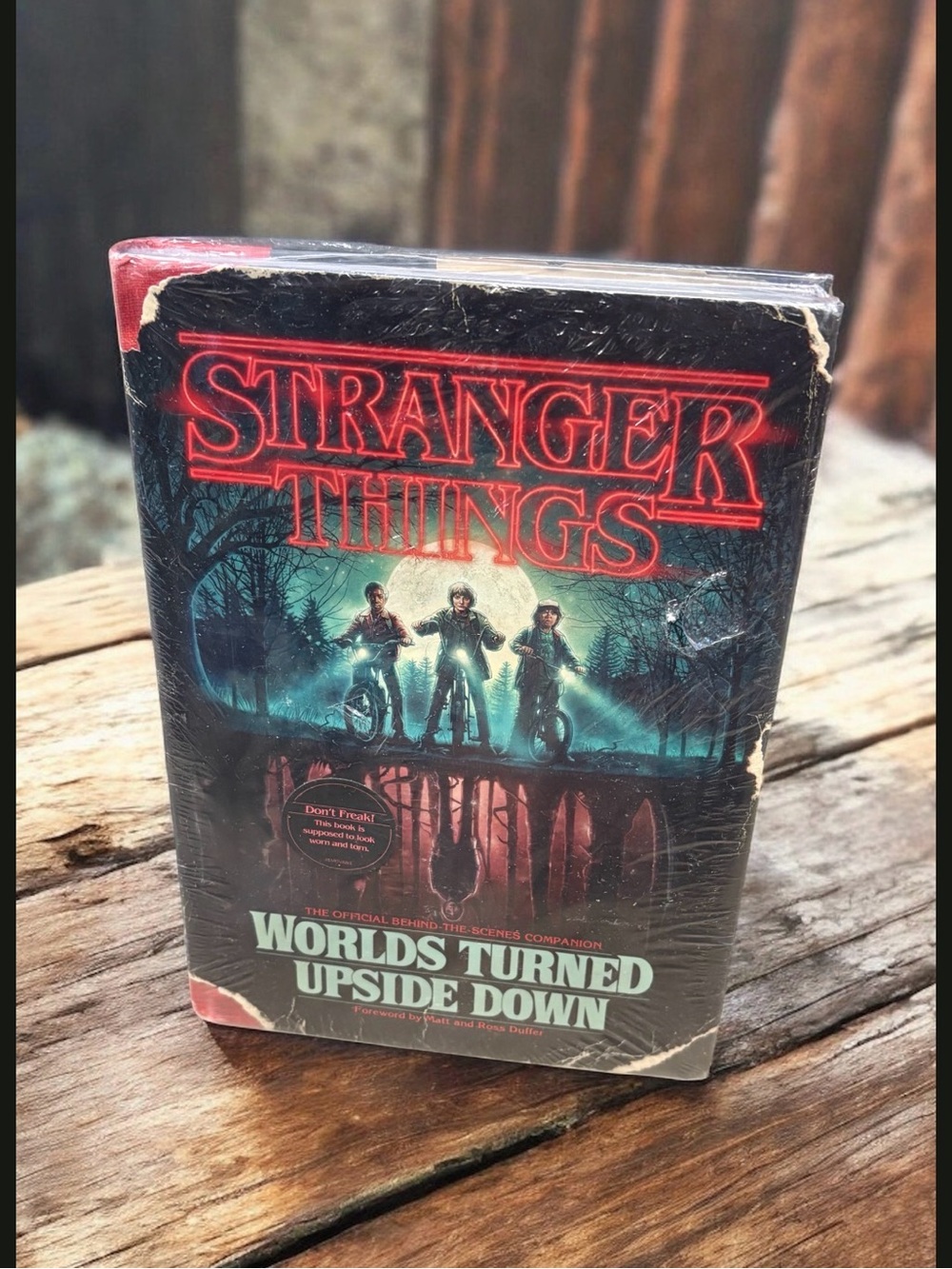 Stranger Things: Worlds Turned Upside Down Hard Cover Book